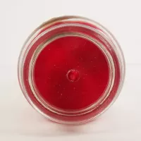 Cinnamon Spice 3 oz. Scented Candle Glass Container: Top - Click to enlarge