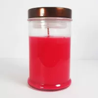 Sweet Nothings 3.5 oz. Scented Candle in Glass Jar: Back - Click to enlarge