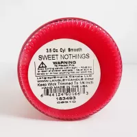 Sweet Nothings 3.5 oz. Scented Candle in Glass Jar: Bottom - Click to enlarge