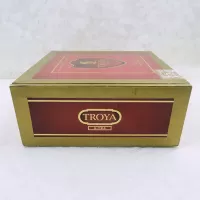 Troya X-tra Vintage Paper Covered Wood Cigar Box: Right - Click to enlarge