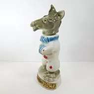 Donkey in Clown Suit 1968 Vintage Jim Beam Decanter: Left