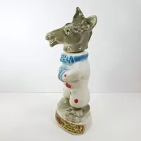 Donkey in Clown Suit 1968 Vintage Jim Beam Decanter: Left - Click to enlarge