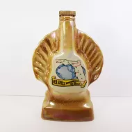 Florida Seashell Headquarters 1968 Jim Beam Decanter: Front