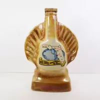 Florida Seashell Headquarters 1968 Jim Beam Decanter: Front - Click to enlarge