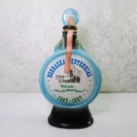 Nebraska Centennial 1967 Vintage Jim Beam Decanter: Back - Click to enlarge