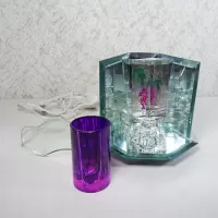 Bunch of Grapes Glass and Mirror Electric Oil Warmer: Parts - Click to enlarge