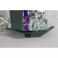 Bunch of Grapes Glass and Mirror Electric Oil Warmer: Foot - Click to enlarge
