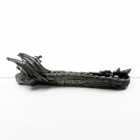 Dragons Breath Incense Burner Holder Combo: Back - Click to enlarge