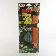 Jasmine Scented Incense Sticks with Holder 60 Pc Set: Front