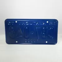 1973 Kentucky state commercial license plate CB7-048: Back - Click to enlarge