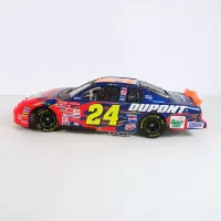 Nascar Jeff Gordon Flames No 24 Monte Carlo Car Bank with Key: Left - Click to enlarge