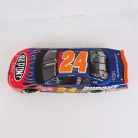 Nascar Jeff Gordon Flames No 24 Monte Carlo Car Bank with Key: Top - Click to enlarge