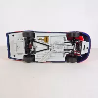 Nascar Jeff Gordon Flames No 24 Monte Carlo Car Bank with Key: Bottom - Click to enlarge