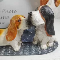 Basset Hound Dogs Photo Frame Holds One 6x4 Picture: Puppies - Click to enlarge