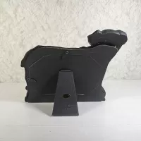 Rottweiler dog and puppies polyresin figurine photo frame holds one 6x4 picture: Back - Click to enlarge