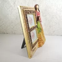 HOPE inspirational Easel Picture Frame (2) 3x3 Photos: Right - Click to enlarge