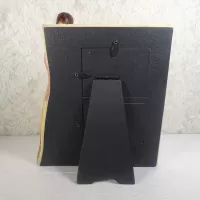 HOPE inspirational Easel Picture Frame (2) 3x3 Photos: Back - Click to enlarge