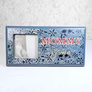 Mommy and Me Wall or Table Picture Frame: Front