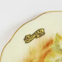 Decorative Plate with Finger Handle and Fruit Design: Montreal - Click to enlarge