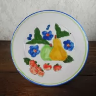 Himark Portugal 12 Inch Handpainted Deep Plate: Top