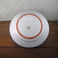 Himark Portugal 12 Inch Handpainted Deep Plate: Bottom - Click to enlarge