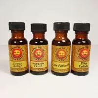 L2 Scented Fragrance Oils in 4 half oz Amber Bottles: All - Click to enlarge