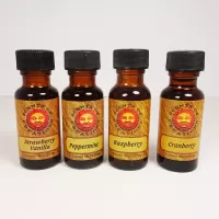 L3 Scented Fragrance Oils in 4 half oz Amber Bottles: All - Click to enlarge