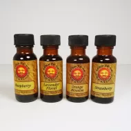 L5 Scented Fragrance Oils in 4 half oz Amber Bottles: All