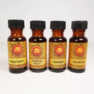 L11 Scented Fragrance Oils in 4 half oz Amber Bottles: All