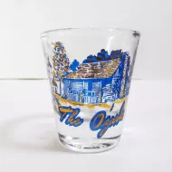 The Ozarks Vintage Shot Glass Travel Souvenir: Front