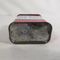 Kroger Dill Seed True Taste Vintage Metal Spice Tin: Bottom - Click to enlarge