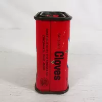 Kroger Ground Cloves True Taste Vintage Metal Spice Tin: Right - Click to enlarge
