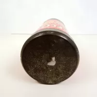 Vintage Hoffco Liquid  Shoe Dressing Cardboard Canister: Top - Click to enlarge