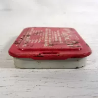Tabcin Pain Relieving Compound Vintage Metal Slider Tin: Left - Click to enlarge
