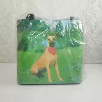 Great Dane Sitting in a Field Shoulder Tote Bag: Stored - Click to enlarge