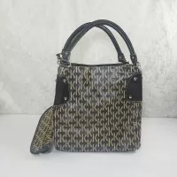 Letter K Pattern Vinyl Handbag or Tote with Wallet: Back - Click to enlarge