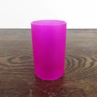 Electric Oil Warmer Hot Pink Glass Lighting Tube: Front