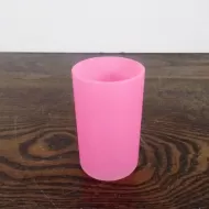 Electric Oil Warmer Pink Glass Lighting Tube: Front